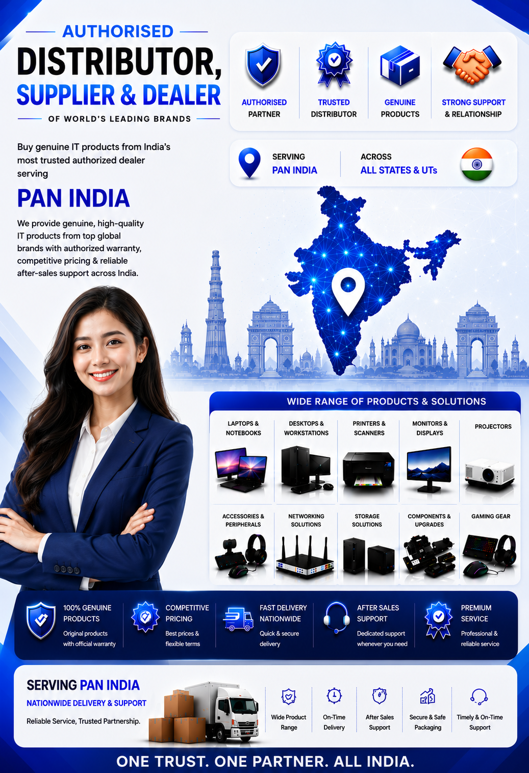 Authorized Apple, HP, Dell, Lenovo, Kramer Distributor Chandigarh